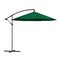 Pure Garden 10 Ft Offset Umbrella with Base, Hunter Green 50-LG1038 - alternate 5